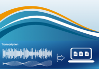 Audio transcription process handled by Shan Translation team
